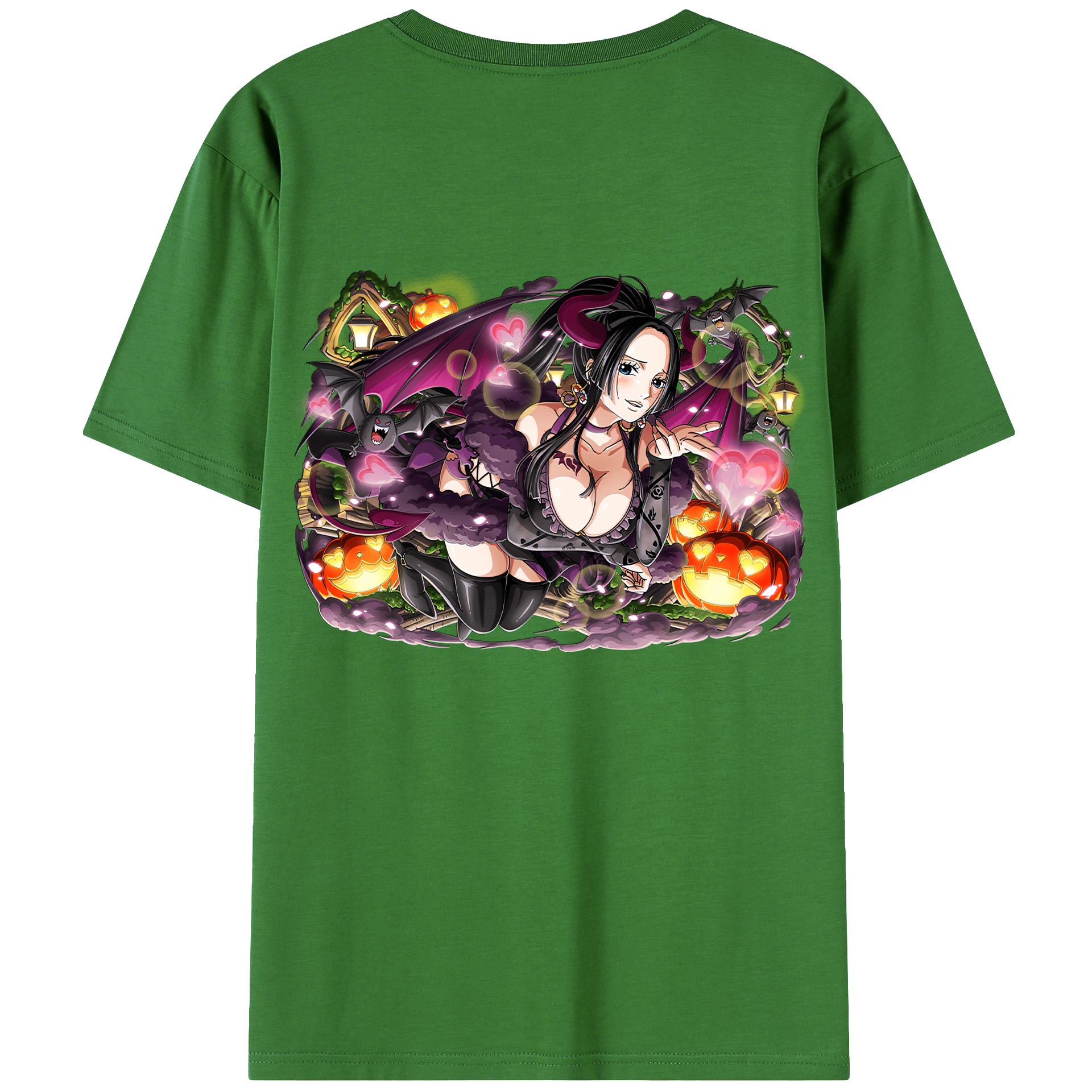 ワンピース ボア・ハンコック ONE PIECE Boa·Hancock レディース半袖Tシャツ(バックプリント)